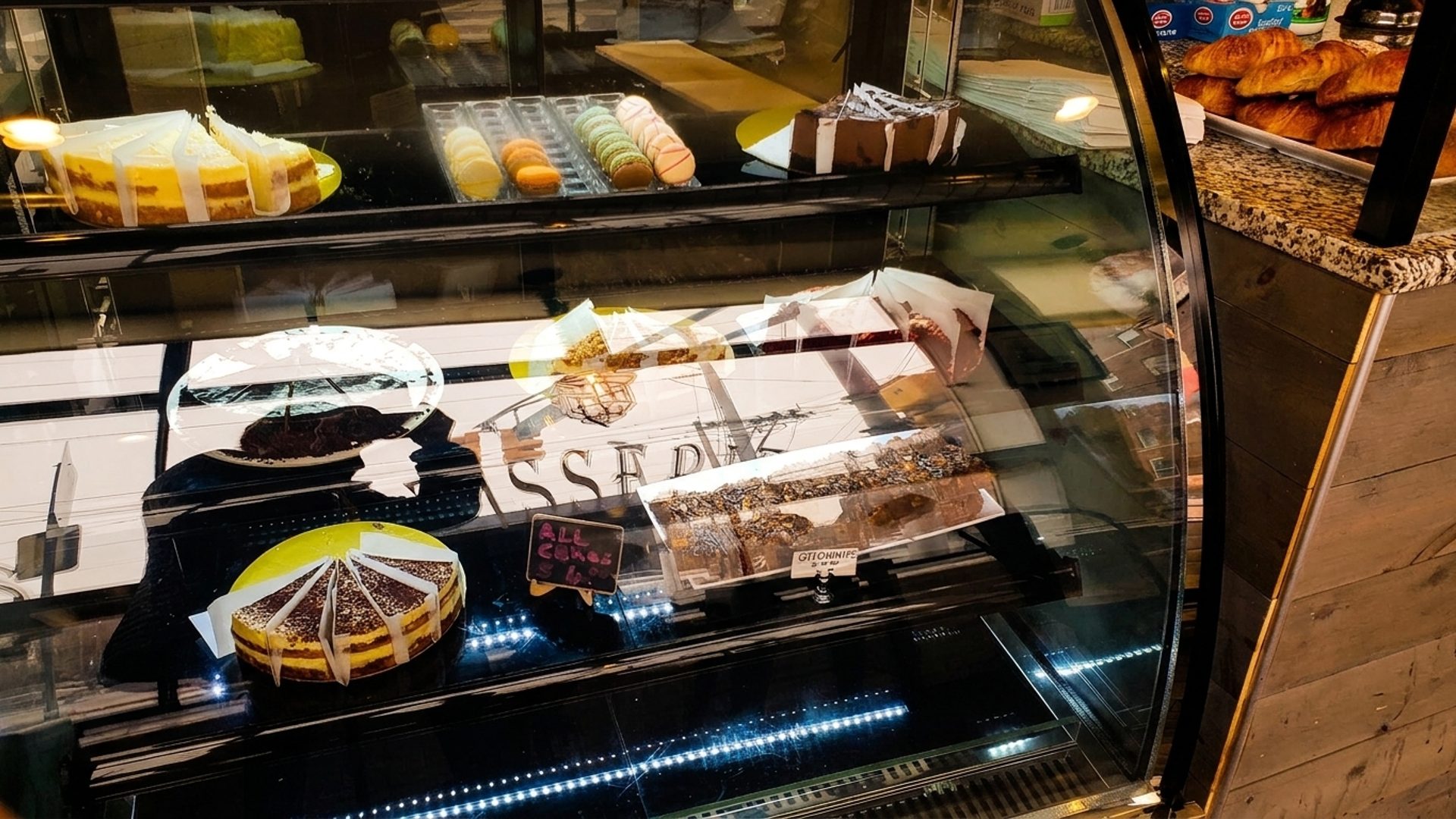 The dessert case