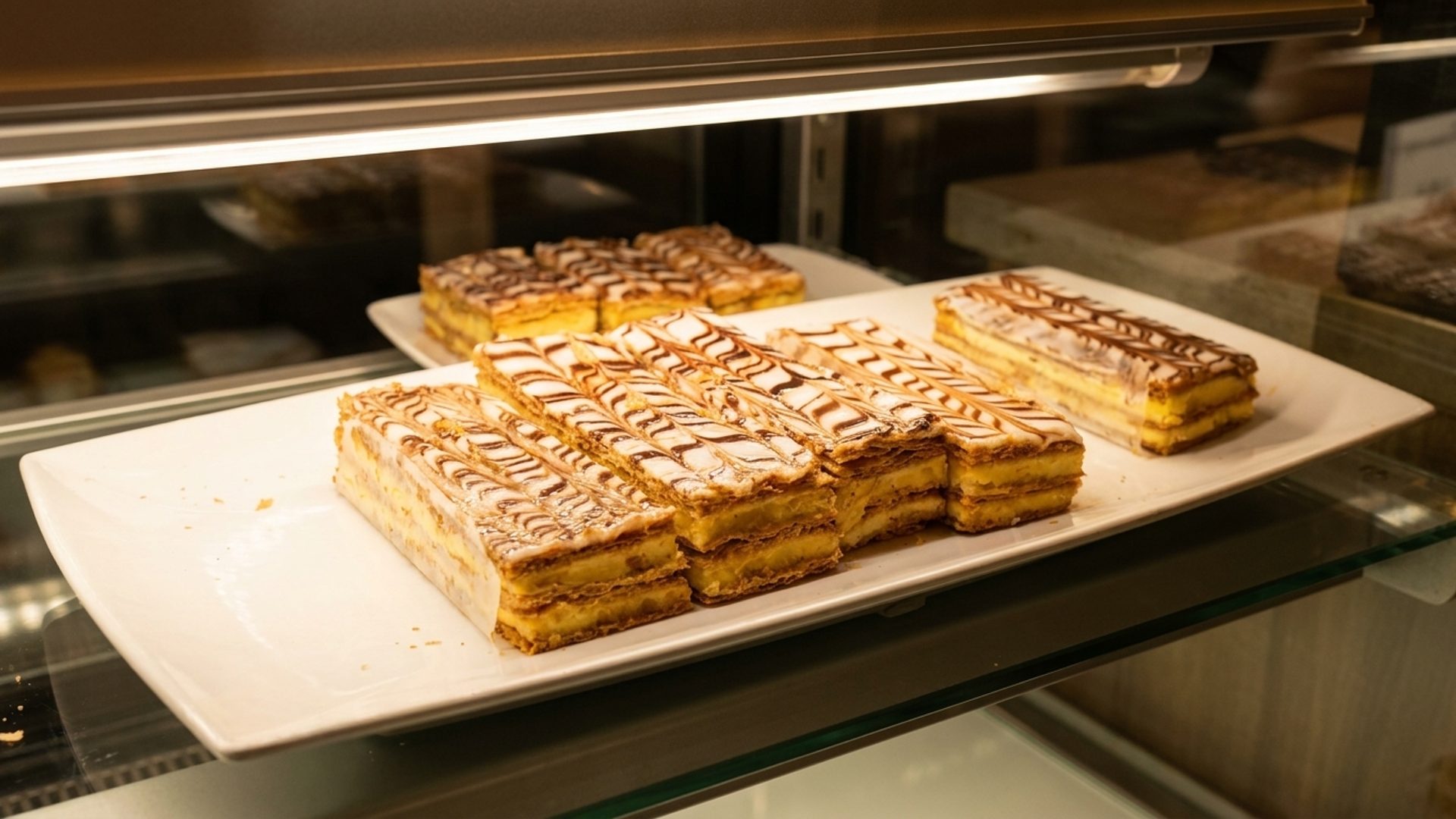 Mille-feuille from the case