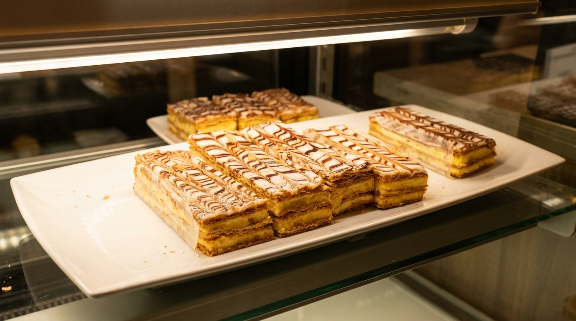 Mille-feuille from the case