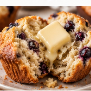 Muffin With Butter