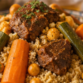 Couscous /beef